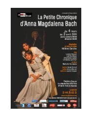 La Petite Chronique d'Anna Magdalena Bach