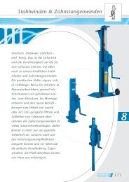 8 Stahlwinden & Zahnstangenwinden Schleusenwinden-Anlagen ...