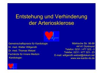 Entstehung und Verhinderung der Arteriosklerose - Ww-kardio-do.de