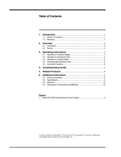 Model PS 3002 Electrophoresis Power Supply - Biometra