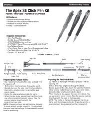 The Apex SE Click Pen (PKVPEN) - Penn State Industries