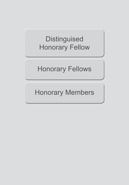 Distinguised Honorary Fellow Honorary Fellows Honorary ... - IEM