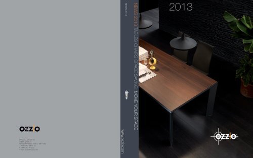 Ozzio Katalog - 2013 - Table and Chair 