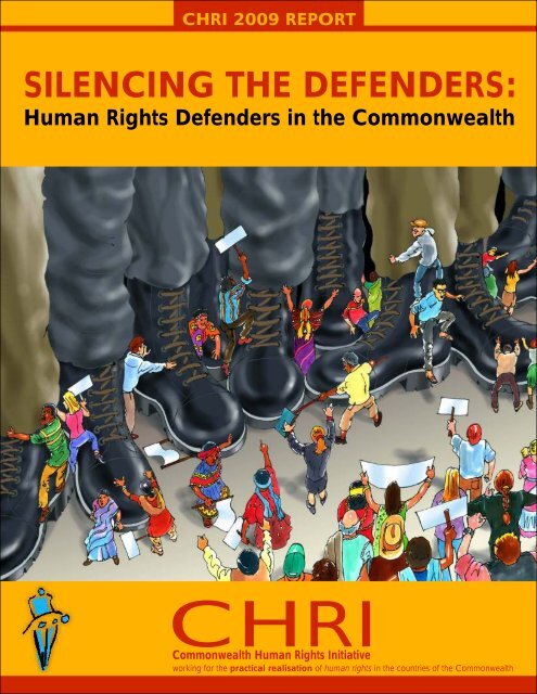 Silencing the Defenders - Commonwealth Human Rights Initiative