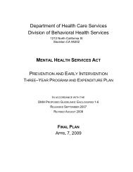 San Joaquin County PEI Plan - Mental Health Services Oversight ...