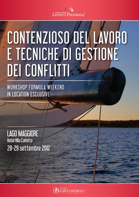 contenzioso del lavoro e tecniche di gestione dei conflitti