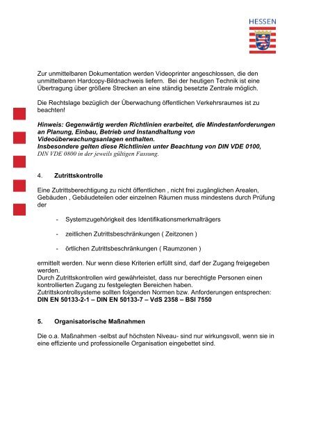 Sicherungskonzept für Neubauten in der ... - Polizei Hessen