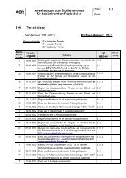 1.4 Terminliste: - Realschule Coburg I