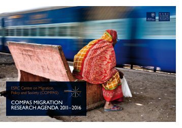 COMPAS MIGRATION RESEARCH AGENDA 2011–2016