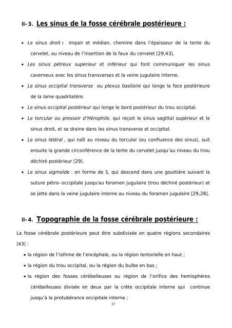TUMEURS DE LA FOSSE CEREBRALE POSTERIEURE - Toubkal