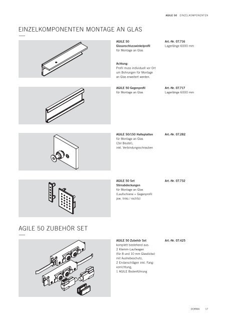 MANUELLE SCHIEBETÜR- SYSTEME —