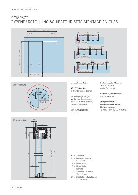 MANUELLE SCHIEBETÜR- SYSTEME —