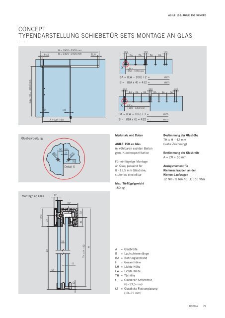 MANUELLE SCHIEBETÜR- SYSTEME —