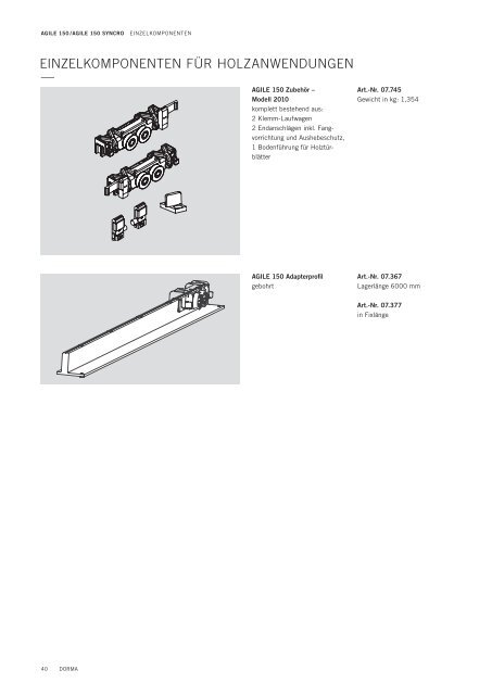 MANUELLE SCHIEBETÜR- SYSTEME —