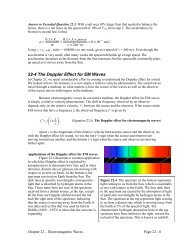 Section 22-4: The Doppler Effect for EM Waves