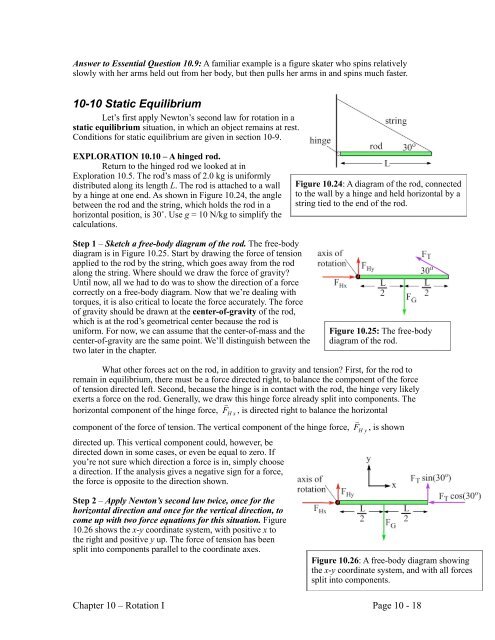 Section 10 10 Static Equilibrium Webassign