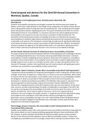 Panel proposal and abstract for the 52nd ISA Annual ... - Entwined