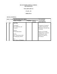 (Social Studies) (April-May Syllabus 2013-14). - Ryan International ...