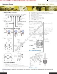 Operation and Theory - SIE Motion Control Technology