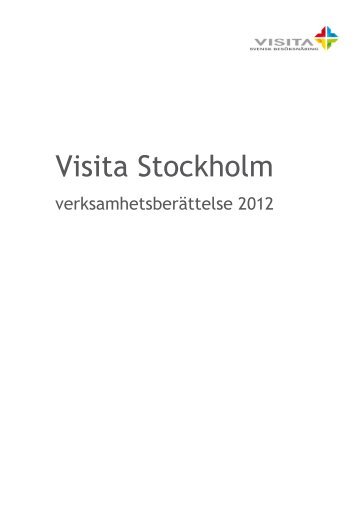 Verksamhetsberättelse i pdf - Visita