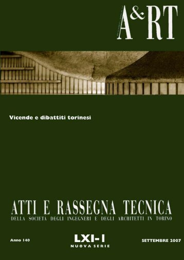 atti e rassegna tecnica - SIAT