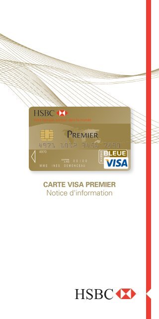 TÃ©lÃ©charger la notice d'assistance Visa Premier 2013 - HSBC