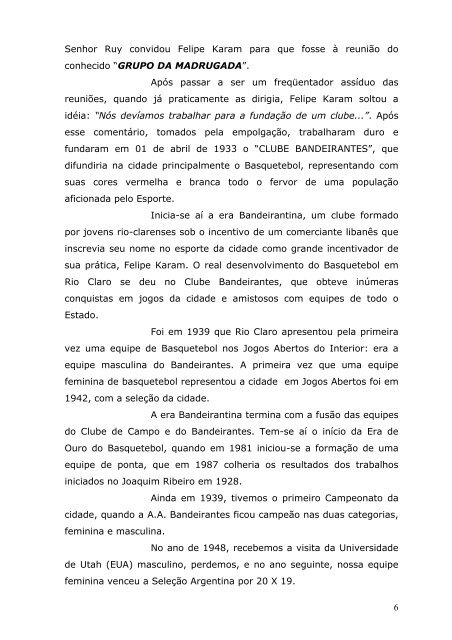 Rio Claro - cidade dos esportes - Claudio Di Mauro