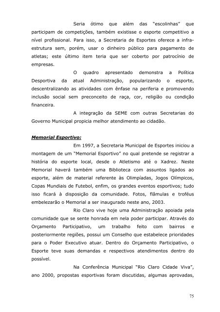 Rio Claro - cidade dos esportes - Claudio Di Mauro