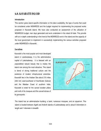 6.0. KAVARATTI ISLAND - Lakshadweep