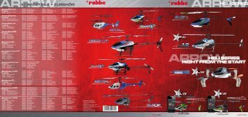 right from the start heli series arrow heli series ersatzteile + ... - Robbe