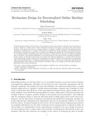Mechanism Design for Decentralized Online Machine Scheduling