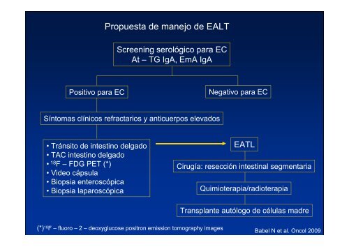 Linfoma T asociado a Enfermedad CelÃ­aca - ClÃ­nica de ...