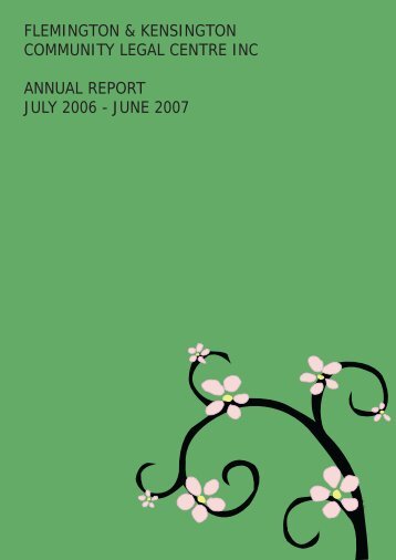 Annual Report 2006-2007 - Community Law