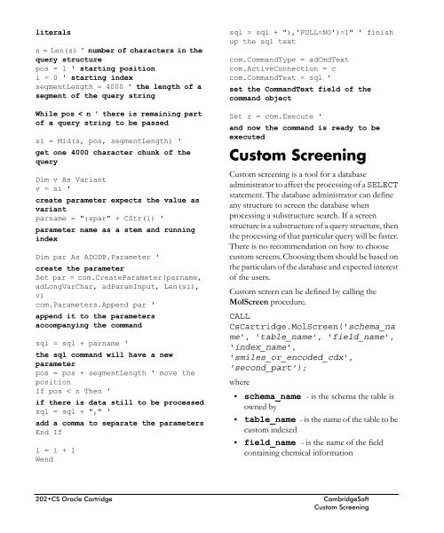 ChemOffice.Com - CambridgeSoft