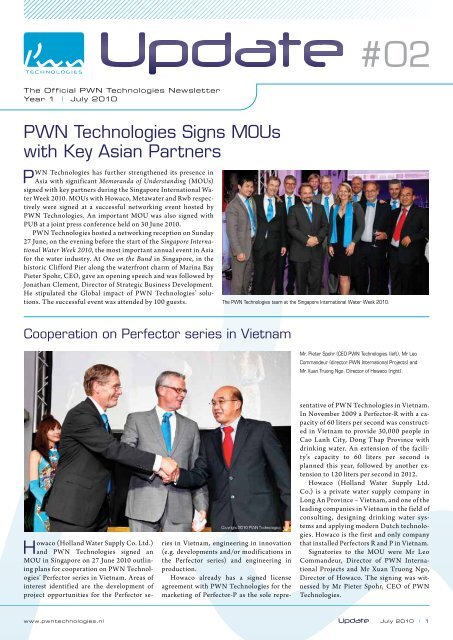 PWN Technologies Signs MOUs with Key  Asian Partners