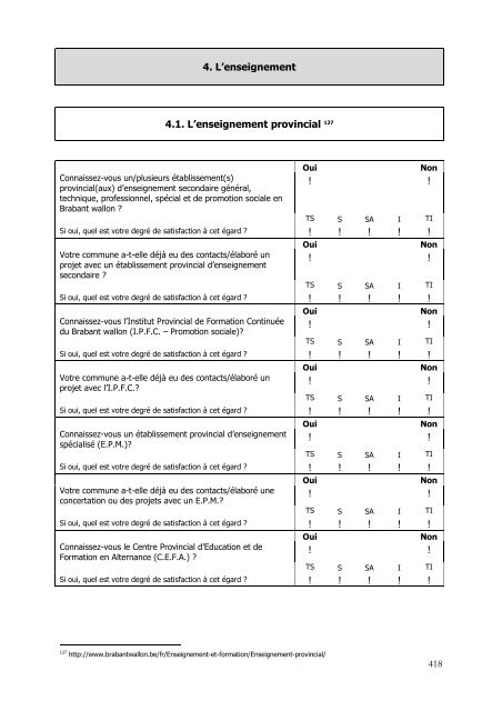 8. Annexes - Province du Brabant wallon