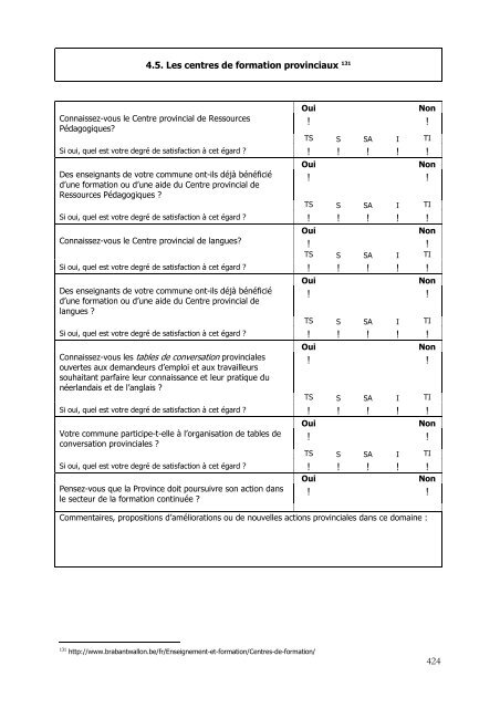 8. Annexes - Province du Brabant wallon