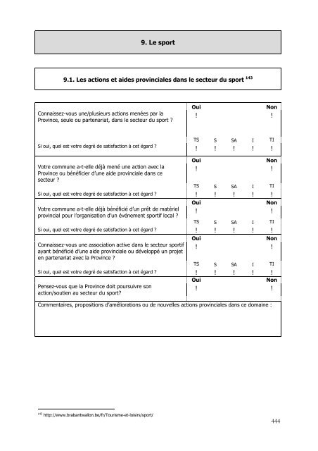 8. Annexes - Province du Brabant wallon