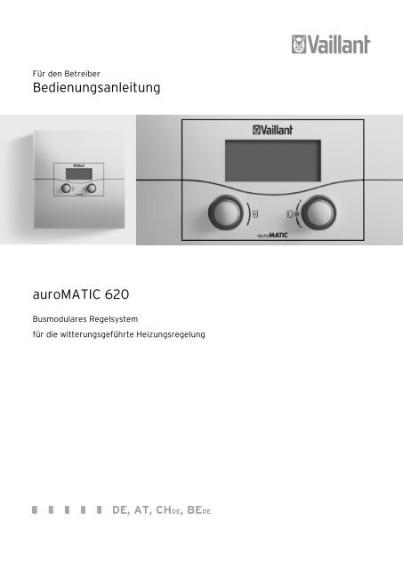 bedienungsanleitung-auromatic-620 (2.47 MB) - Vaillant