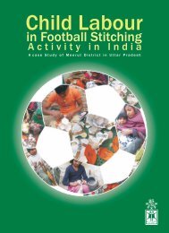 Child Labour in Football Stitching