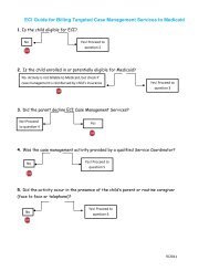 ECI Guide for Billing Targeted Case Management ... - ABC Signup