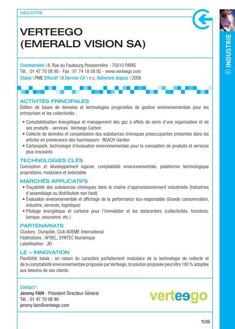 AnnuAire AdhÃƒÂ©rents - Opticsvalley