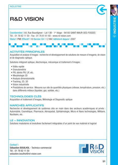 AnnuAire AdhÃƒÂ©rents - Opticsvalley