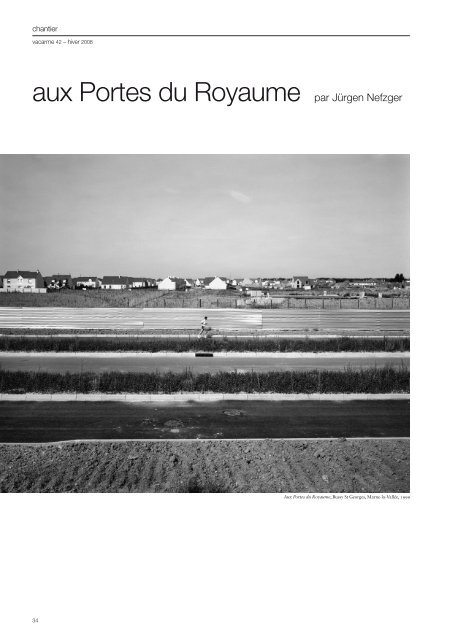 aux Portes du Royaume par Jürgen Nefzger - Vacarme