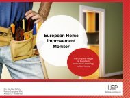 European Home Improvement Monitor - USP Marketing Consultancy