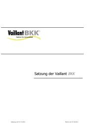 Satzung Vaillant BKK_herunterladen
