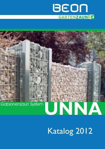 Katalog Serie Unna - Gartenzaun24