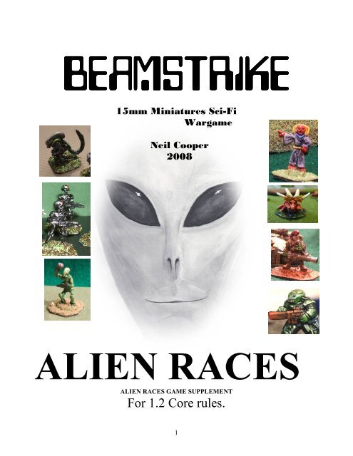 Alien races supplement - Home Page