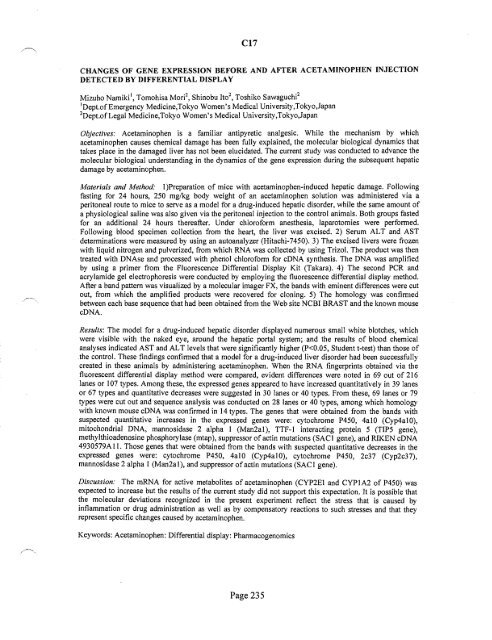 SOFT 2004 Meeting Abstracts - Society of Forensic Toxicologists