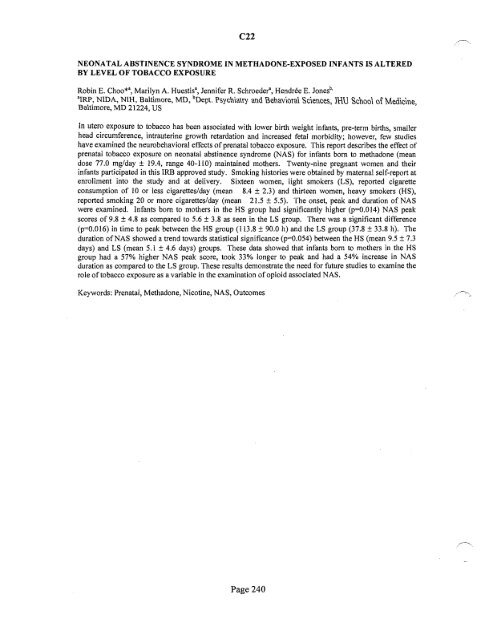 SOFT 2004 Meeting Abstracts - Society of Forensic Toxicologists